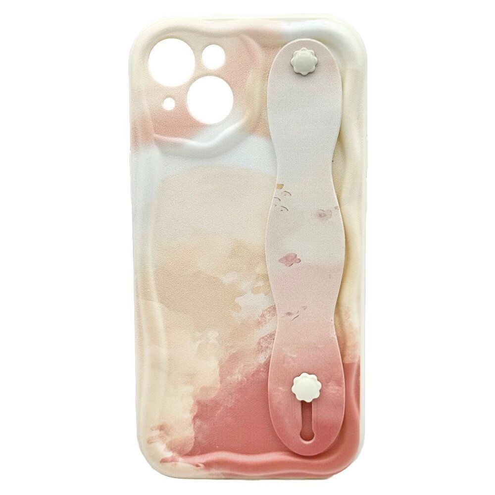 iPhone 15 Cute Aesthetic Case with Wristband